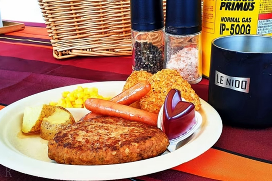 お子様ハンバーグBBQセット