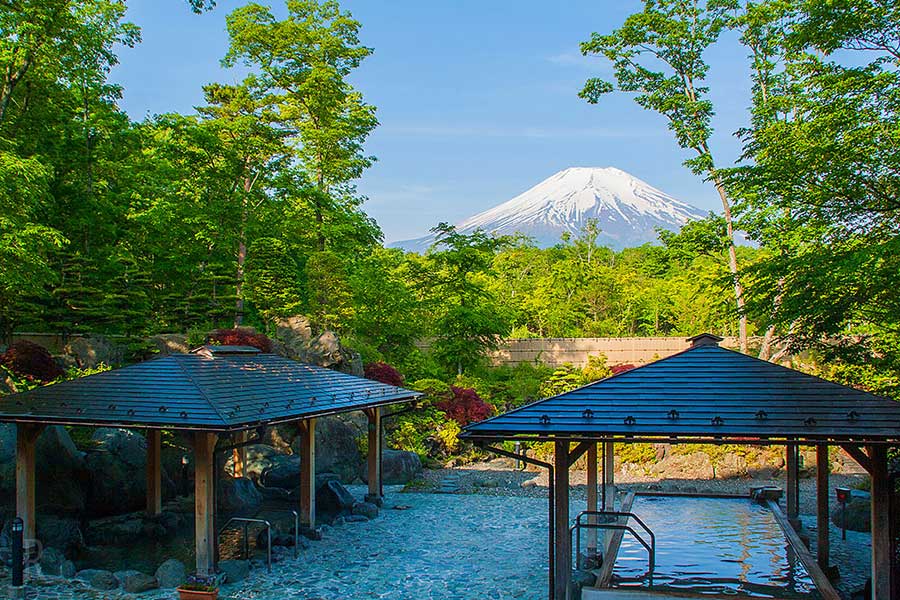 富士山を眺められるプライベートグランピング