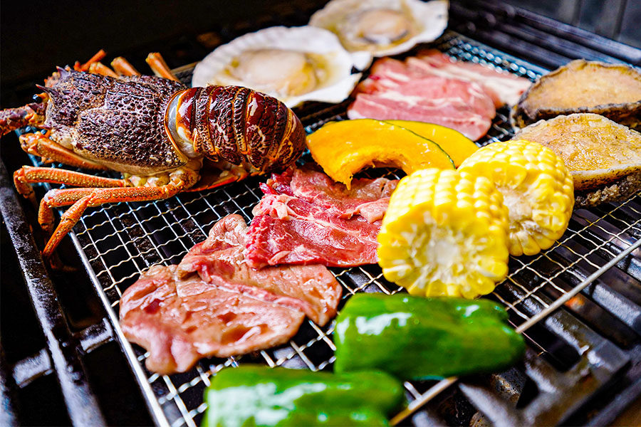 山中湖名物精肉店からお届けするBBQセット