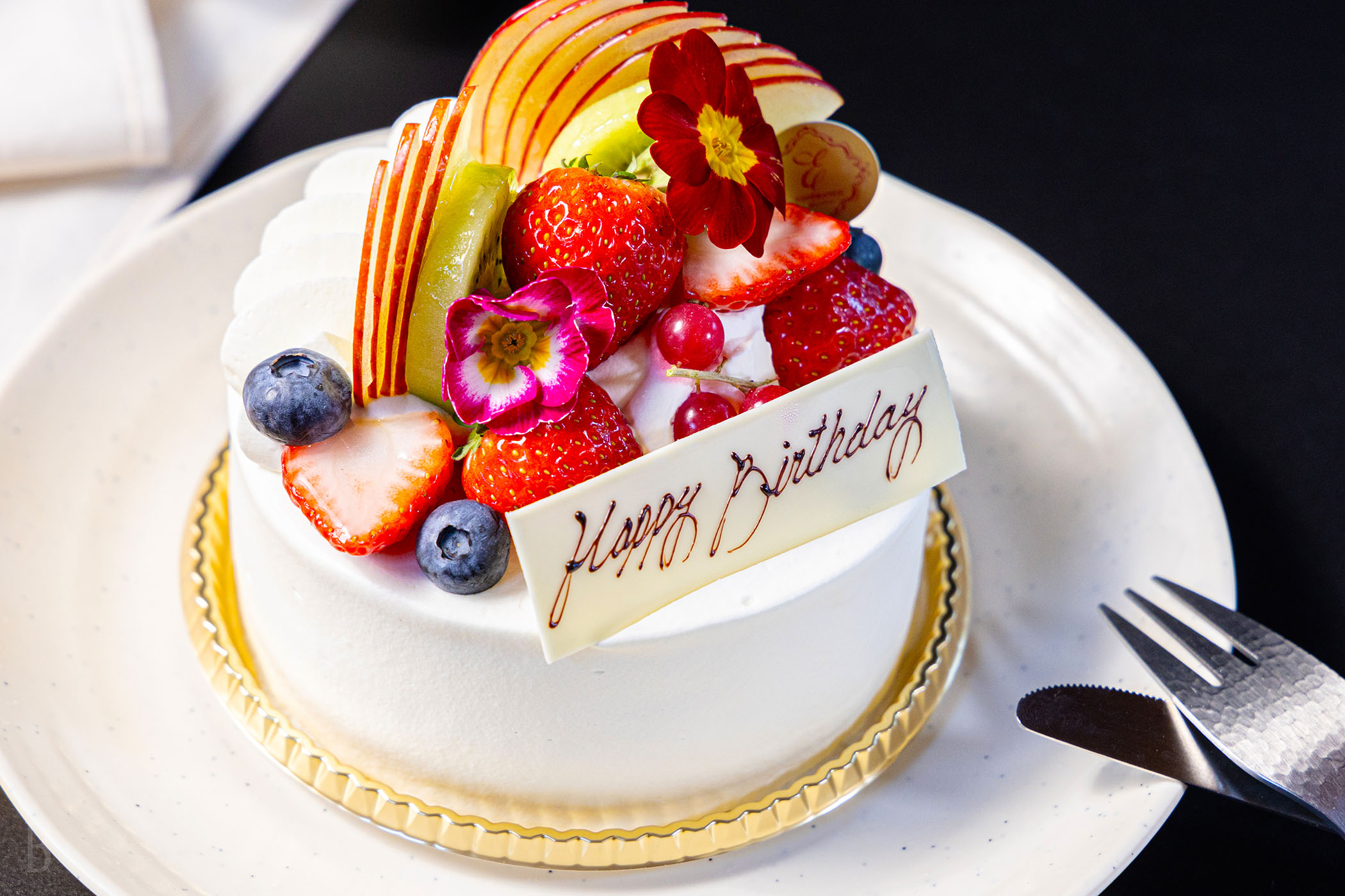 甘くとろける、記念日だけの特製ケーキ